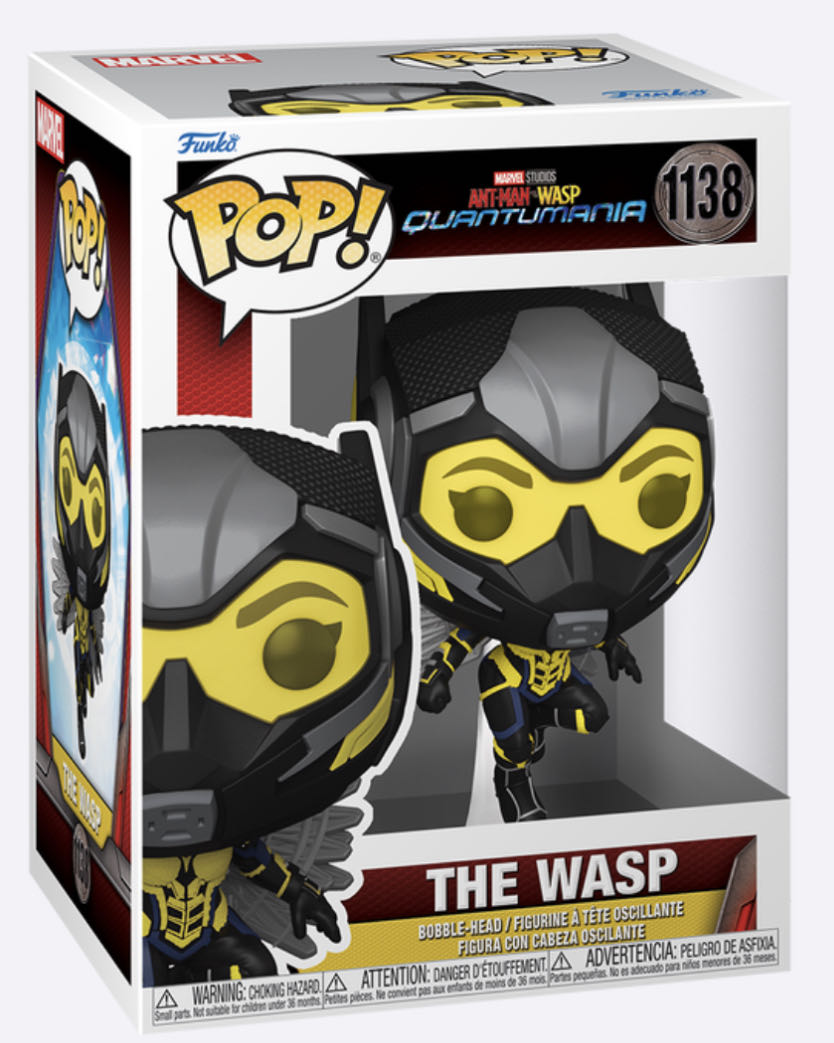 Wasp (Ant-man And The Wasp Quantumania) 1138 / Chase  action figure collectible [Barcode 889698704915] - Main Image 2