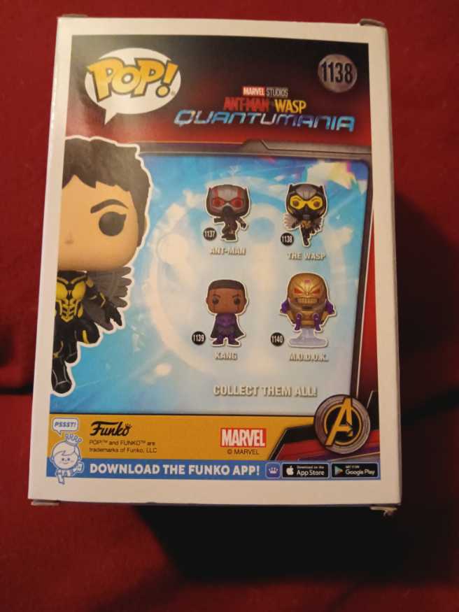 Wasp (Ant-man And The Wasp Quantumania) 1138 / Chase  action figure collectible [Barcode 889698704915] - Main Image 3