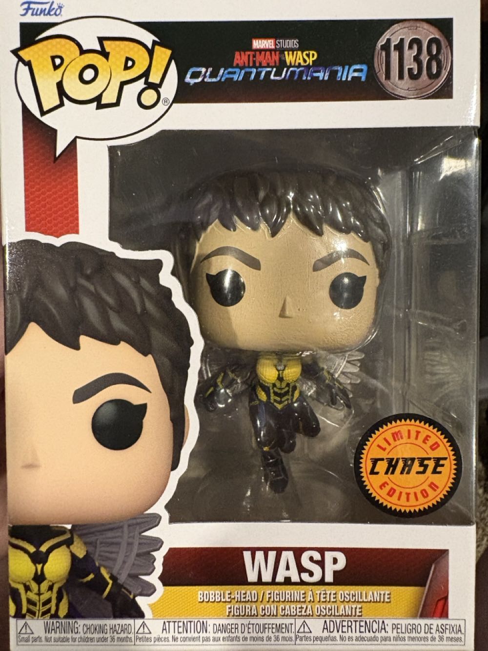 Wasp (Ant-man And The Wasp Quantumania) 1138 / Chase  action figure collectible [Barcode 889698704915] - Main Image 4