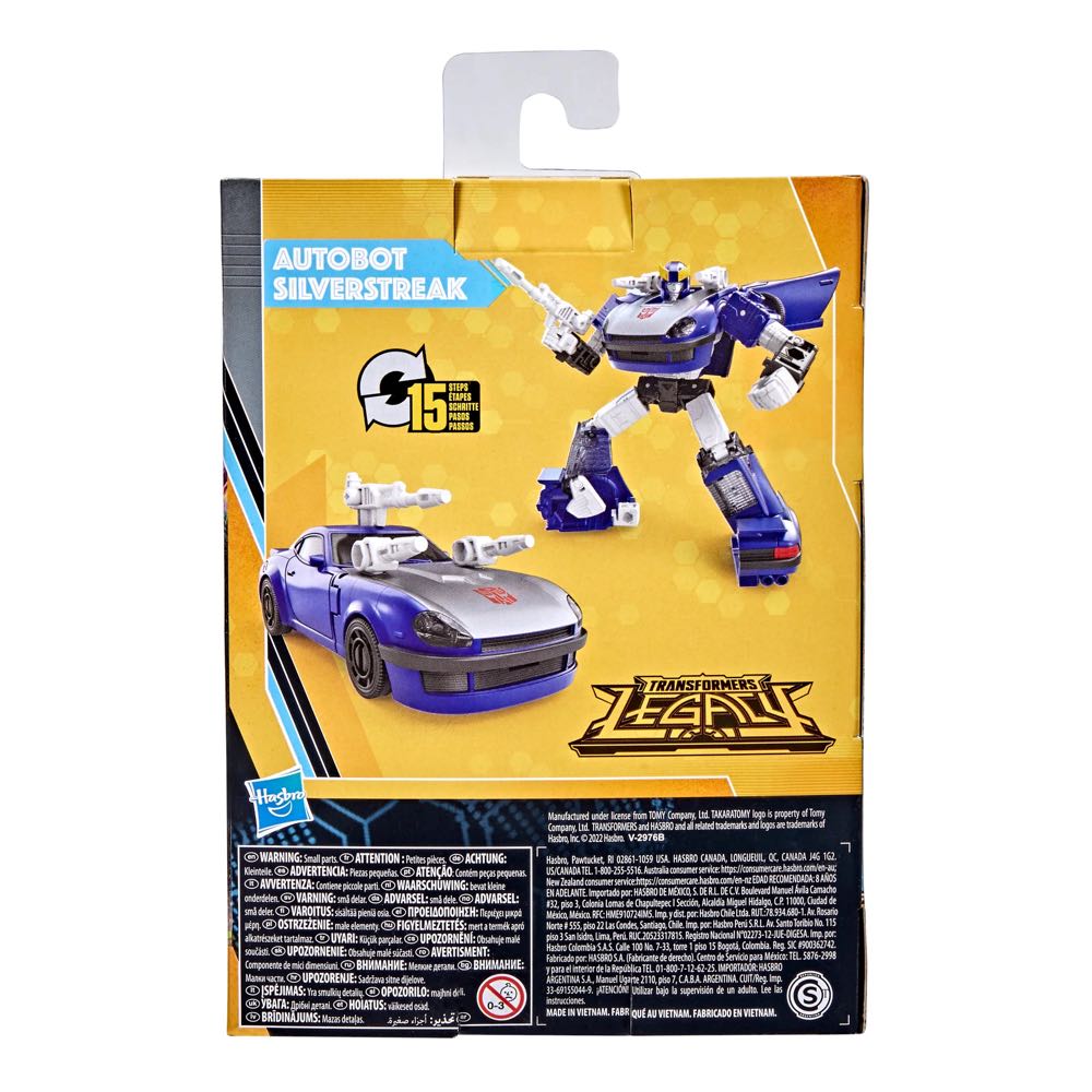 Legacy Autobot Silverstreak - Hasbro / Takara Tomy (Transformers Buzzworthy Bumblebee) action figure collectible [Barcode 5010993965915] - Main Image 4