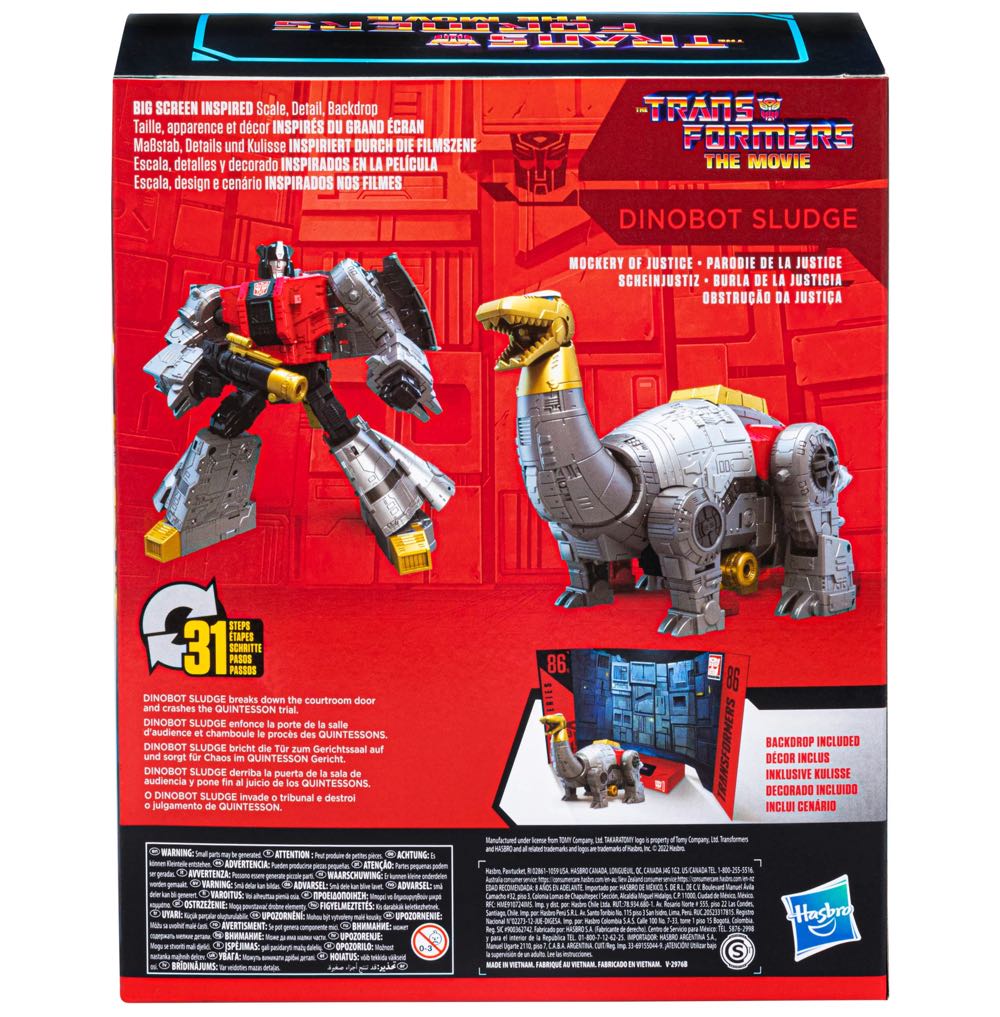 SS86-15 Dinobot Sludge - Hasbro (Studio Series 86) action figure collectible [Barcode 5010993986804] - Main Image 4
