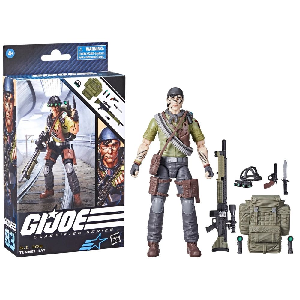 #83 | Tunnel Rat - Hasbro (G.I. Joe Classified Series) action figure collectible - Main Image 3