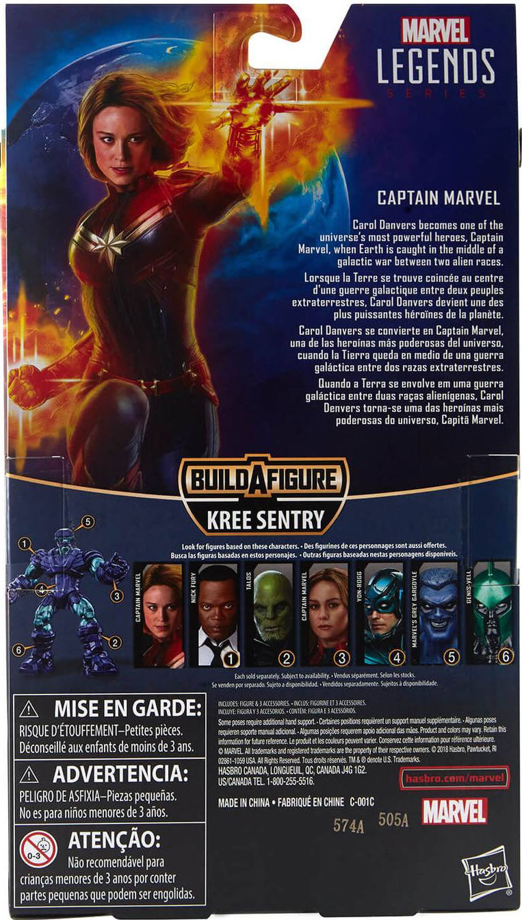 Captain Marvel - Hasbro - Marvel Legends (Kree Sentry BAF Wave) action figure collectible - Main Image 3