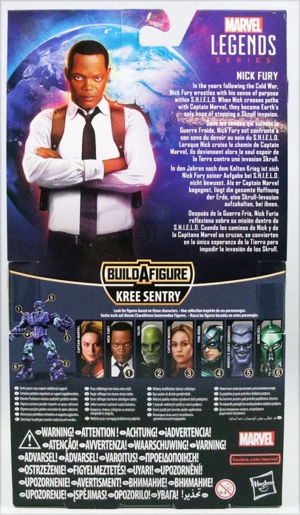 Nick Fury - Hasbro - Marvel Legends (Marvel’s Captain Marvel) action figure collectible - Main Image 3