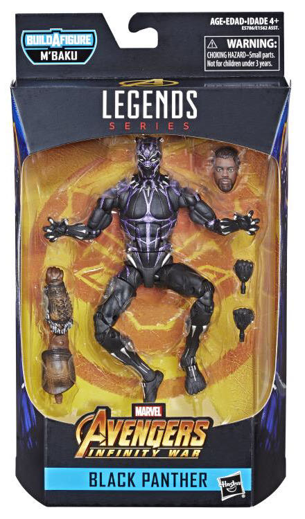Black Panther - Hasbro - Marvel Legends (Marvel’s Avengers: Infinity War) action figure collectible - Main Image 2