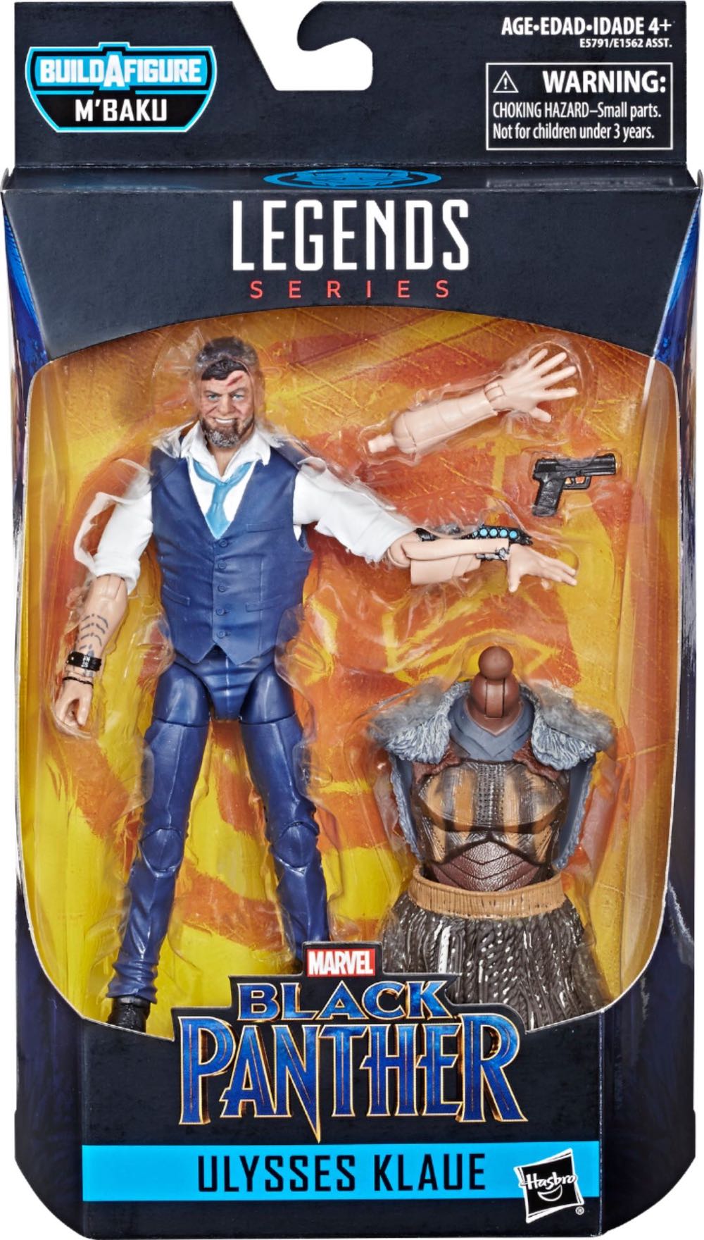 Ulysses Klaue - Hasbro - Marvel Legends (Marvel’s Black Panther) action figure collectible - Main Image 2