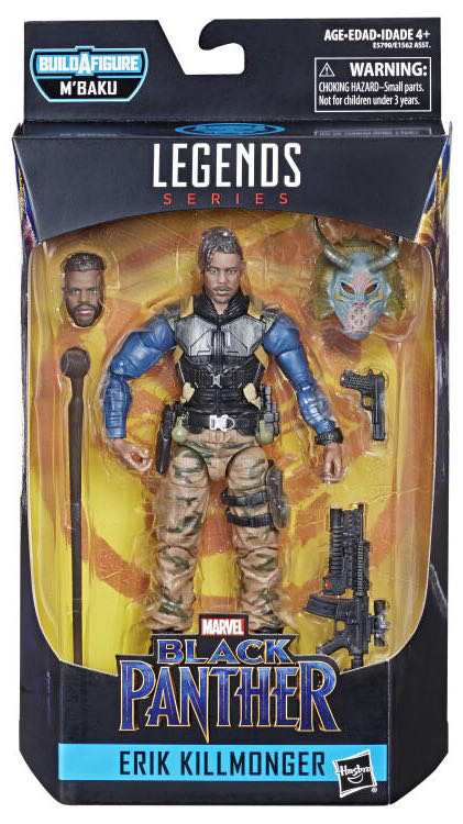 Erik Killmonger - Hasbro (M’Baku BaF Wave) action figure collectible - Main Image 2