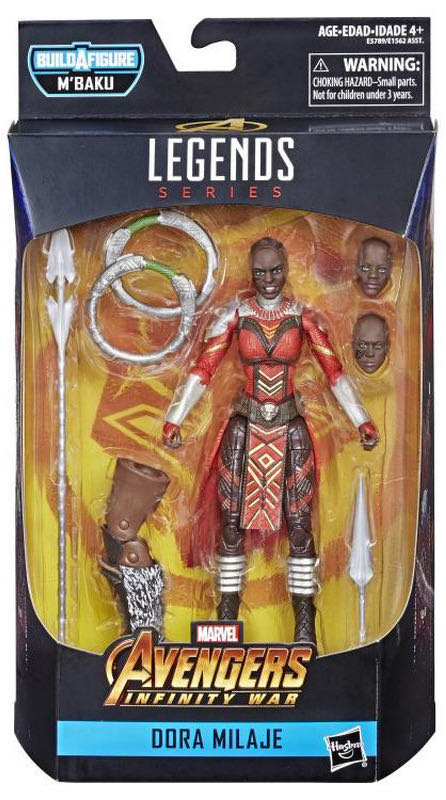 Dora Milaje - Hasbro - Marvel Legends (Marvel’s Avengers: Infinity War) action figure collectible - Main Image 2