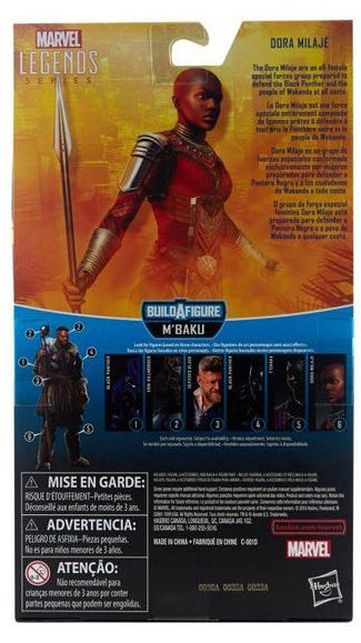 Dora Milaje - Hasbro - Marvel Legends (Marvel’s Avengers: Infinity War) action figure collectible - Main Image 3