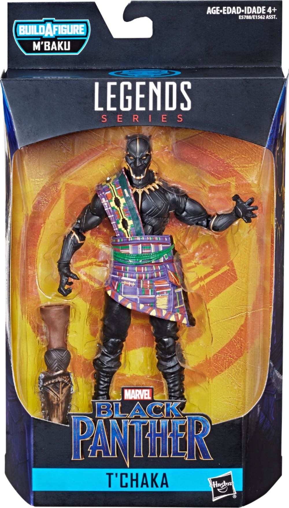T’Chaka - Hasbro - Marvel Legends (Marvel’s Black Panther) action figure collectible - Main Image 2