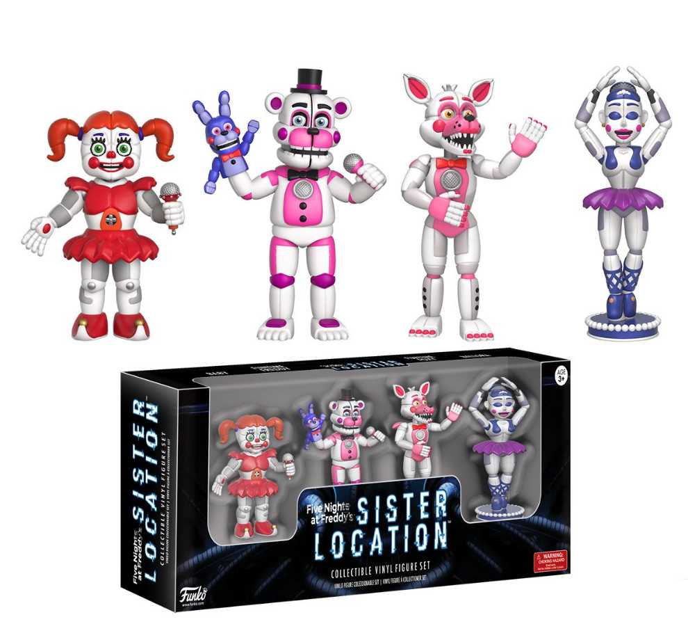 Five Nights at Freddy’s Mini Figures Wave 3 - Sister Location - Funko (Five Nights At Freddy’s) action figure collectible - Main Image 2