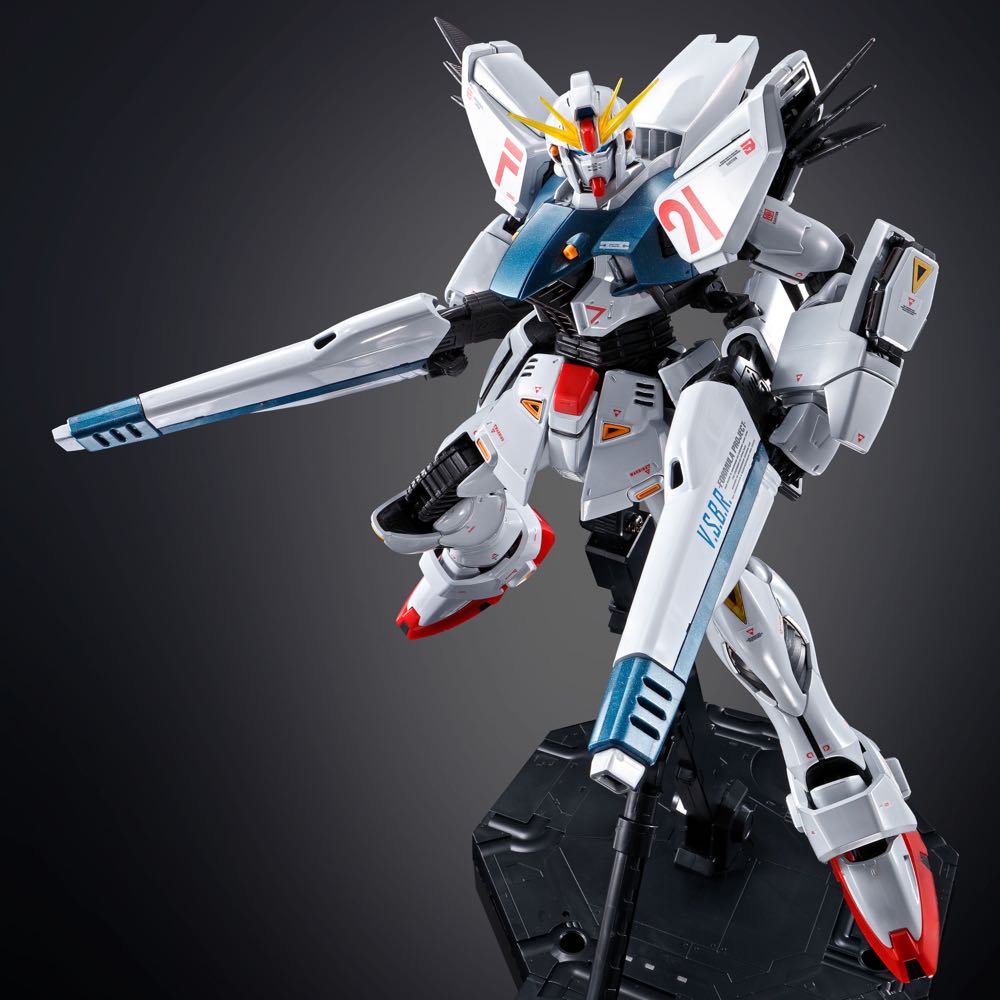 Gundam F91 Ver 2.0 - Bandai (Gundam 1/100) action figure collectible [Barcode 4549660257516] - Main Image 2