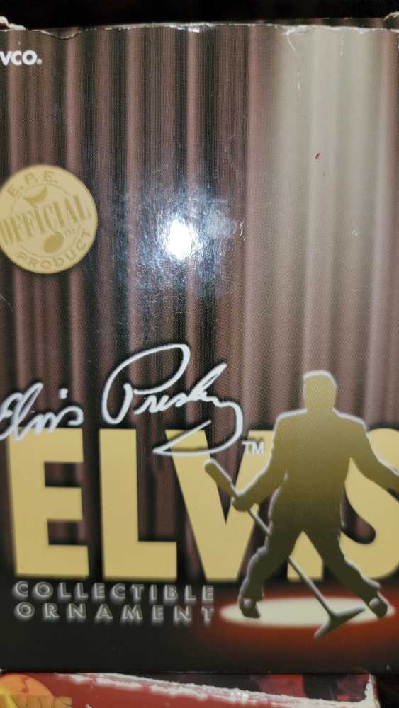 Elvis Presley Collectible Ornament - Trevco Holding Corporation (Teddy Bear) action figure collectible [Barcode 692382011257] - Main Image 2