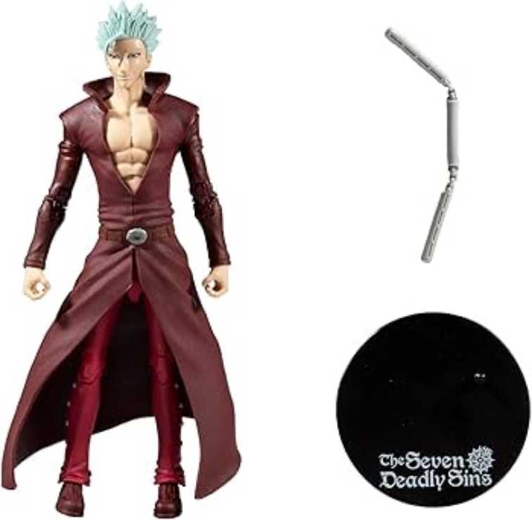 The Seven Deadly Sins Ban Action Figure - McFarlane Toys (The Seven Deadly Sins) action figure collectible [Barcode 787926128024] - Main Image 3
