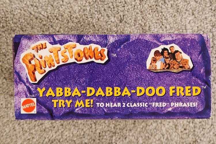 Yabba-Dabba-Doo Fred - Mattle (The Flintstones) action figure collectible [Barcode 074299116674] - Main Image 4