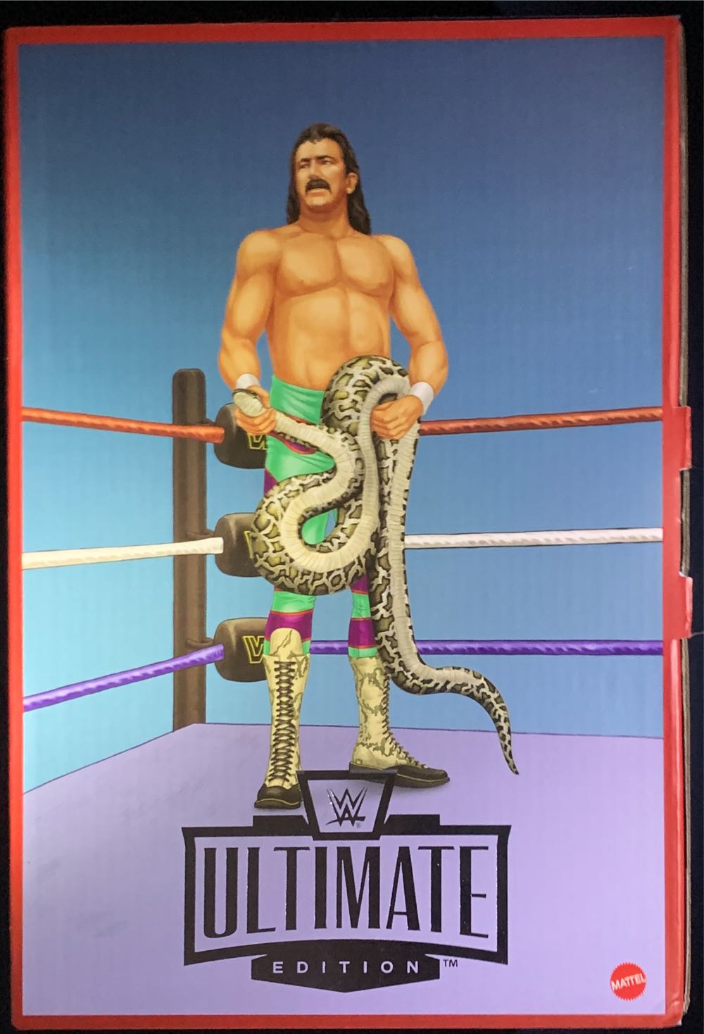 Jake “ The Snake” Roberts - Mattel (Mattel Ultimate Edition Coliseum Collection) action figure collectible [Barcode 194735124343] - Main Image 3