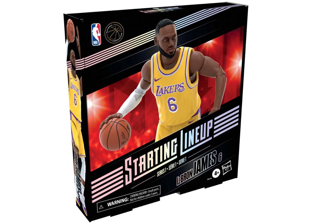 Lebron James - Hasbro (NBA Starting Lineup) action figure collectible - Main Image 3