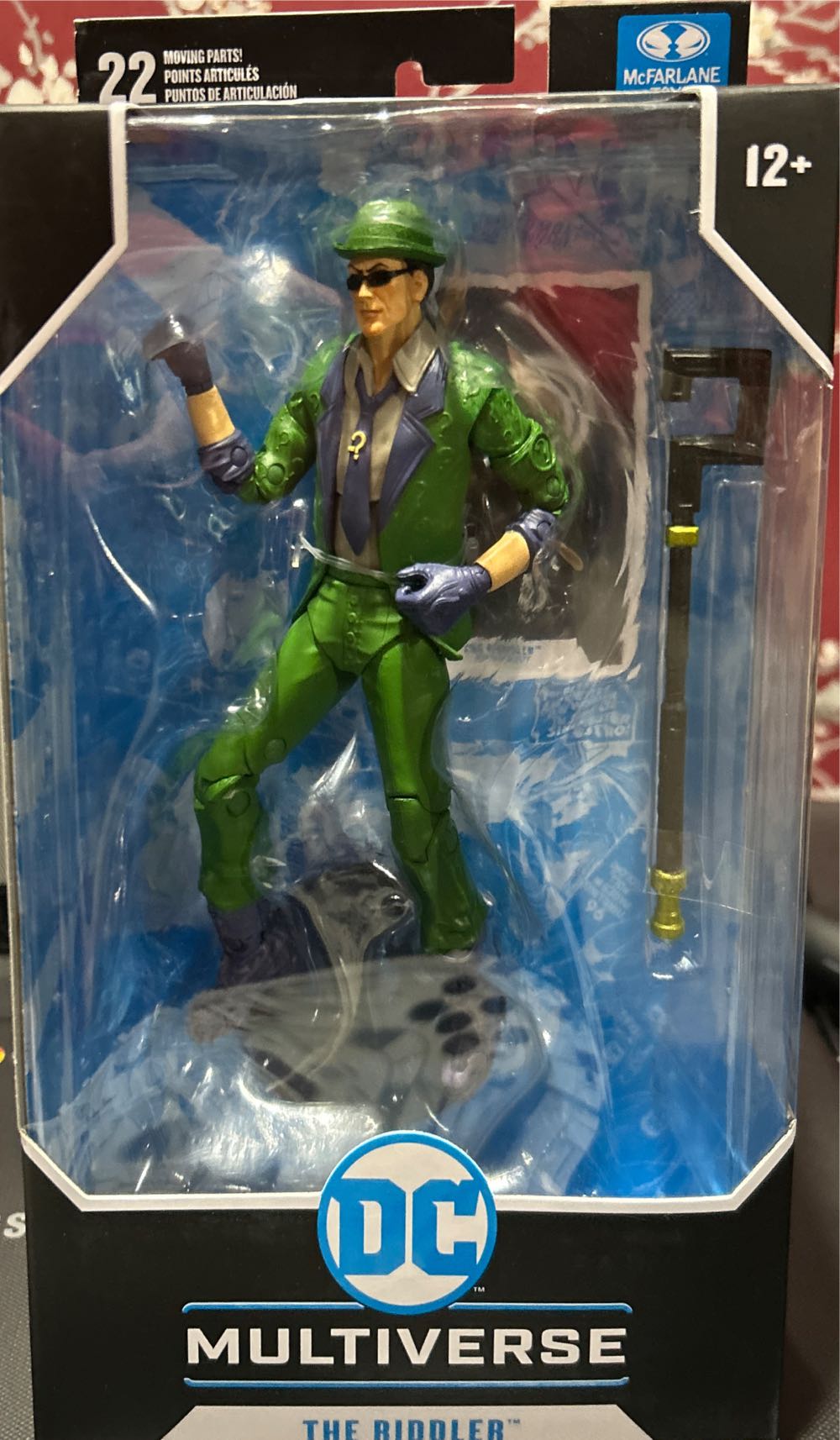 The Riddler - DC - VIDEO GAME UNIVERSE (Batman: Arkham City) action figure collectible [Barcode 787926153927] - Main Image 2