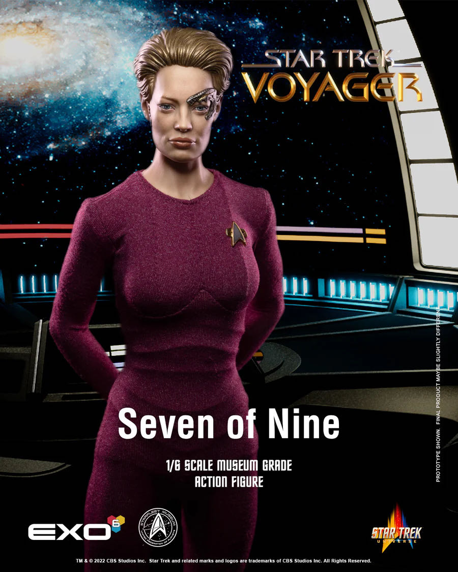EXO-6 - Star Trek - SEVEN of NINE - Voyager  - EXO-6 (Star Trek Universe) action figure collectible [Barcode 656382501101] - Main Image 2