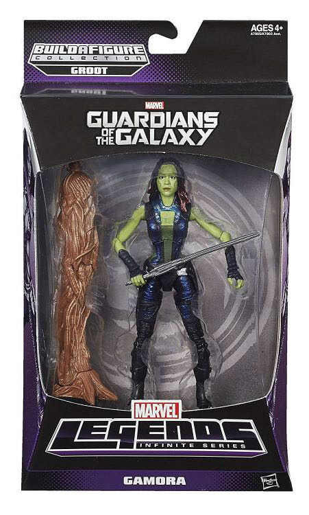 Gamora - Hasbro - Marvel Legends (Marvel’s Guardians Of The Galaxy) action figure collectible - Main Image 2