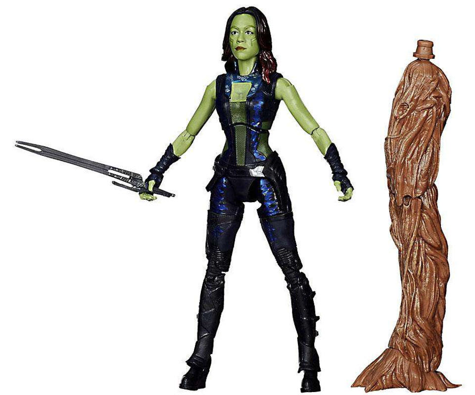Gamora - Hasbro - Marvel Legends (Marvel’s Guardians Of The Galaxy) action figure collectible - Main Image 4