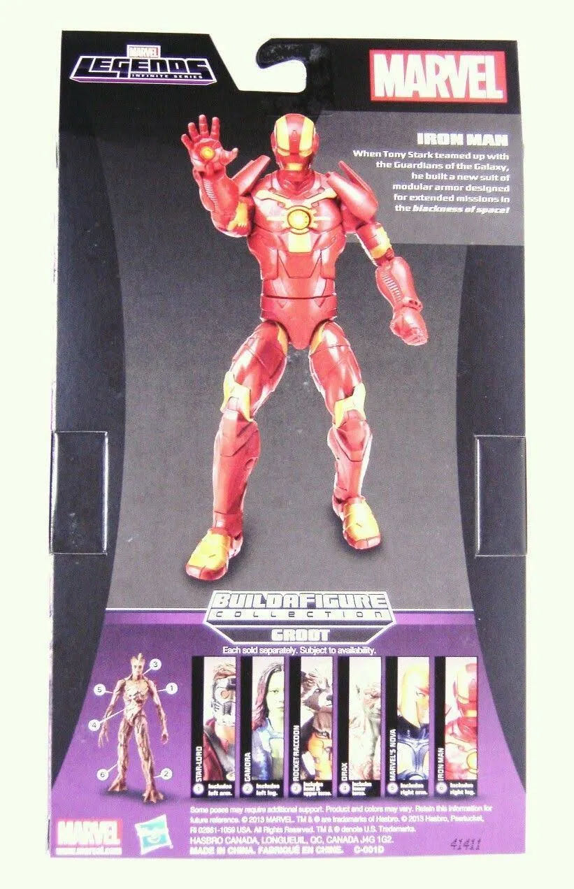 Iron Man - Hasbro - Marvel Legends (Comic Figure) action figure collectible - Main Image 3
