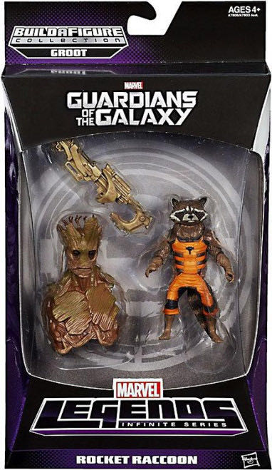 Rocket Racoon - Hasbro - Marvel Legends (Marvel’s Guardians Of The Galaxy) action figure collectible - Main Image 2