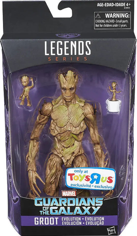Groot (Evolution) - Hasbro - Marvel Legends (Marvel’s Guardians Of The Galaxy) action figure collectible - Main Image 2