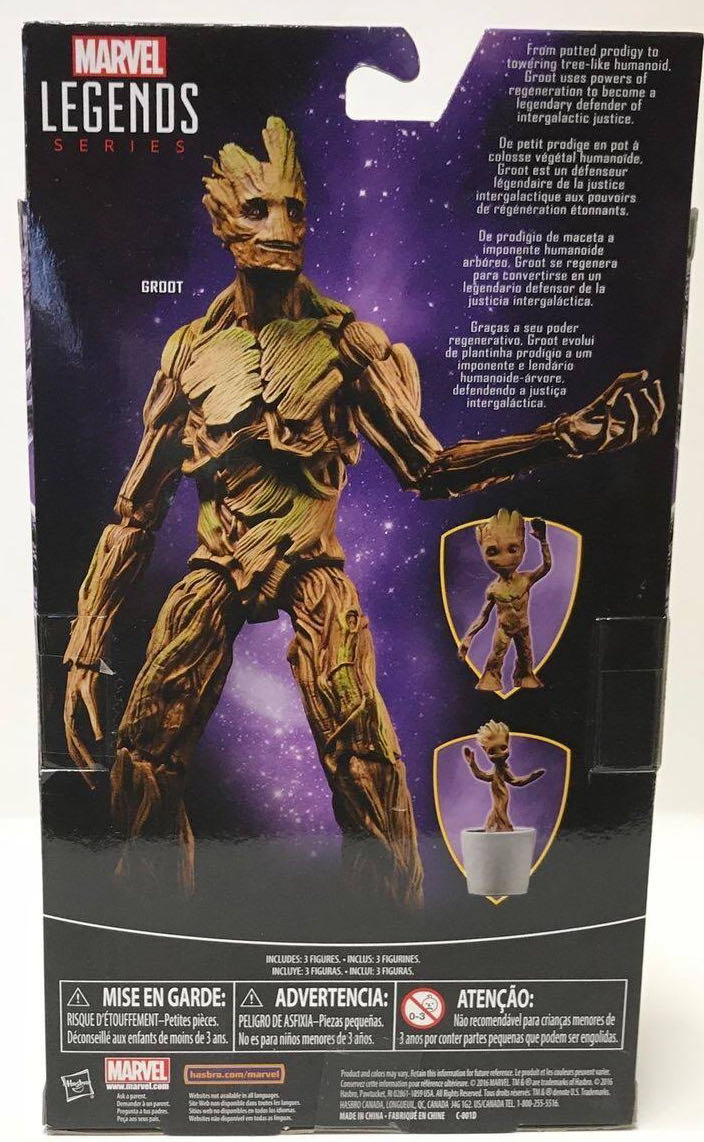 Groot (Evolution) - Hasbro - Marvel Legends (Marvel’s Guardians Of The Galaxy) action figure collectible - Main Image 3