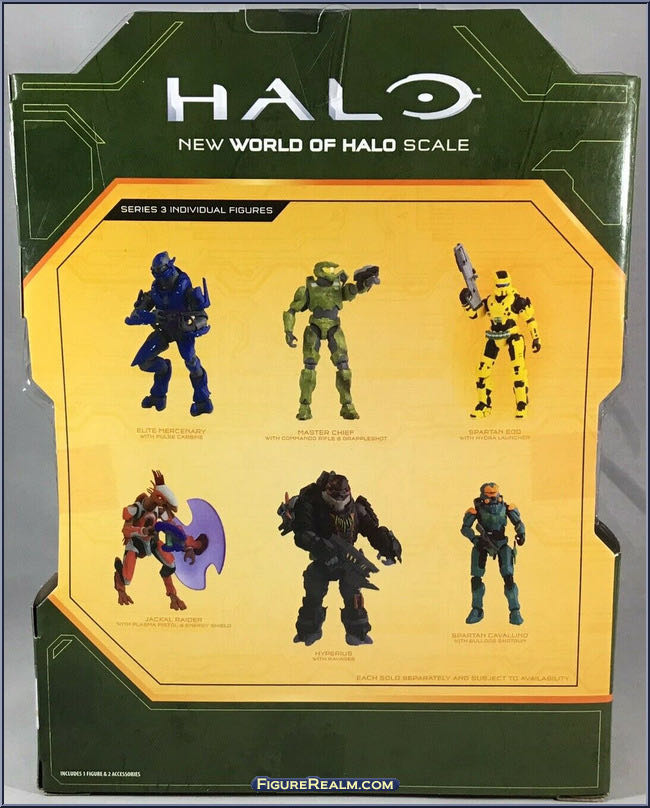 Jackel Raider (with Plasma Pistol & Energy Shield) - Jazwares (World Of Halo) action figure collectible - Main Image 2