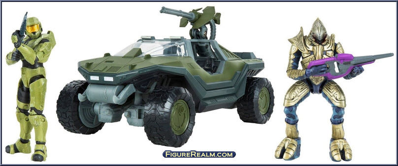 Warthog (with Master Chief & Arbiter) - Jazwares (World Of Halo) action figure collectible - Main Image 2