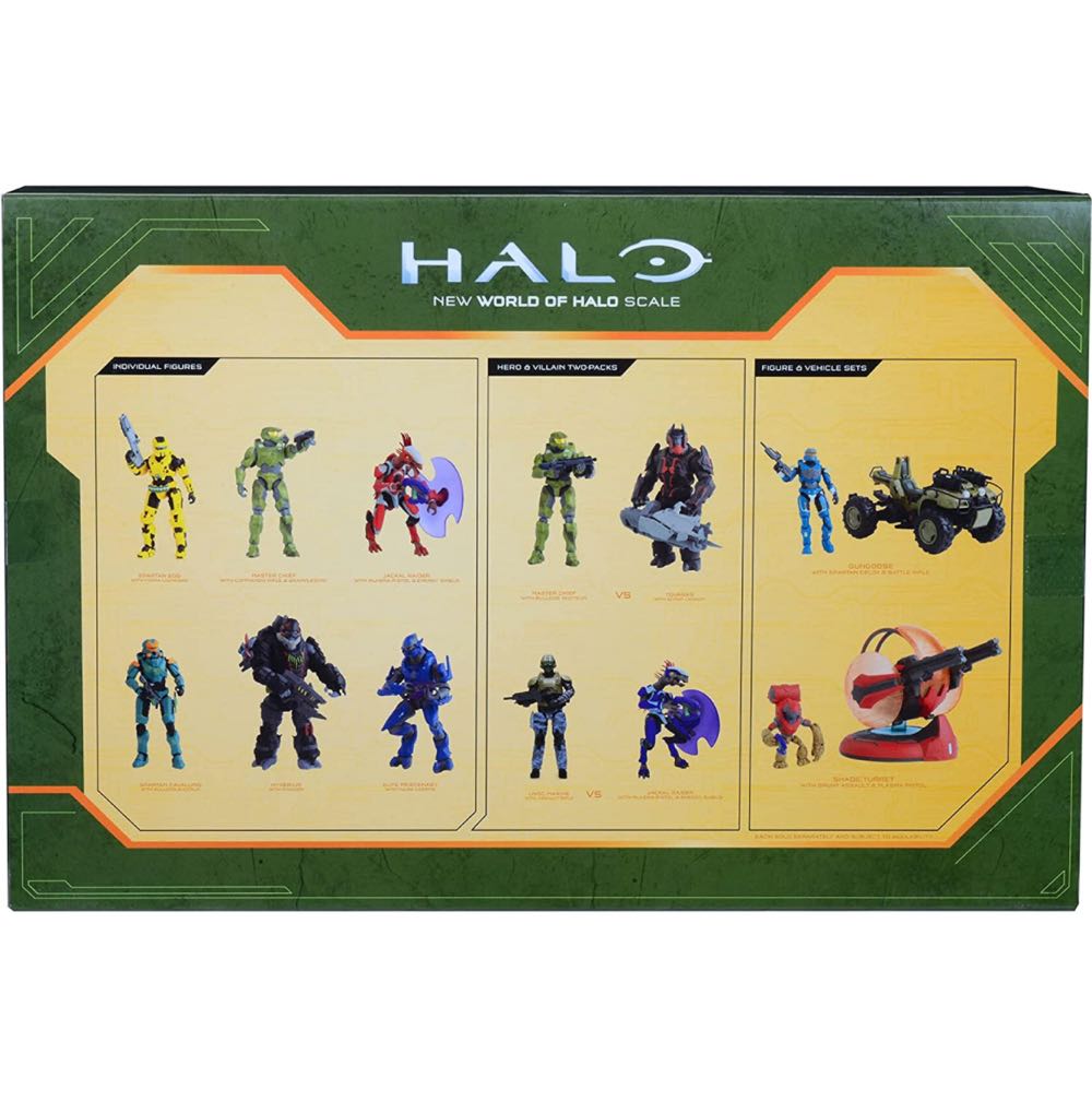 Grunt Assault (with Disruptor) + Elite Mercenary (with Energy Sword) + Grunt Conscript (with Needler) - Jazwares (World Of Halo) action figure collectible - Main Image 2