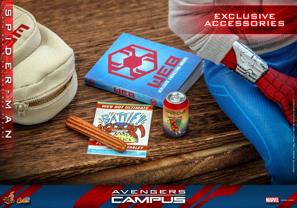 Avengers Campus Spider Man - Hot Toys Limited (MARVEL) action figure collectible [Barcode 4895228611079] - Main Image 2