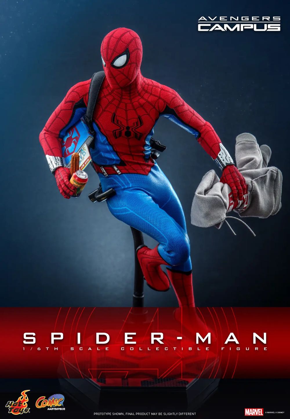 Avengers Campus Spider Man - Hot Toys Limited (MARVEL) action figure collectible [Barcode 4895228611079] - Main Image 3