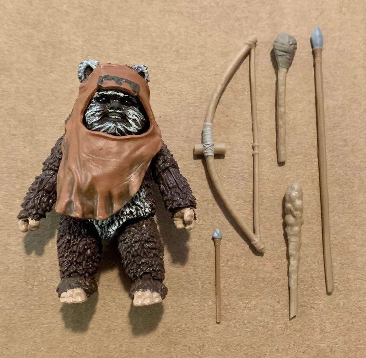 Wicket - Hasbro (Star Wars Black 6” 40th Anniversary) (Star Wars) action figure collectible - Main Image 3