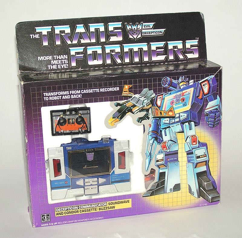 Transformers G1 Soundwave - Hasbro action figure collectible - Main Image 3