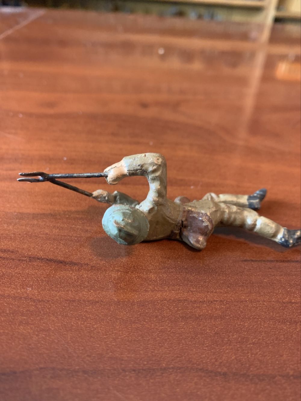 Lineol French Brown Uniform Cutting Wire  - Lineol (French) action figure collectible - Main Image 2