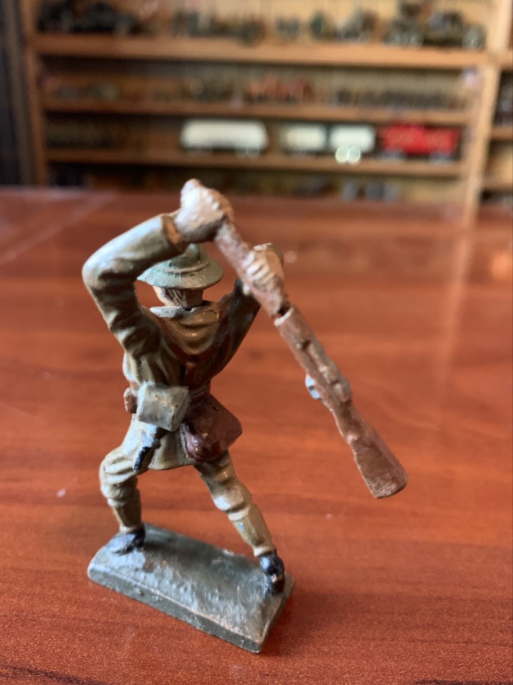 Lineol French Brown Uniform Clubbing - Lineol (French) action figure collectible - Main Image 2