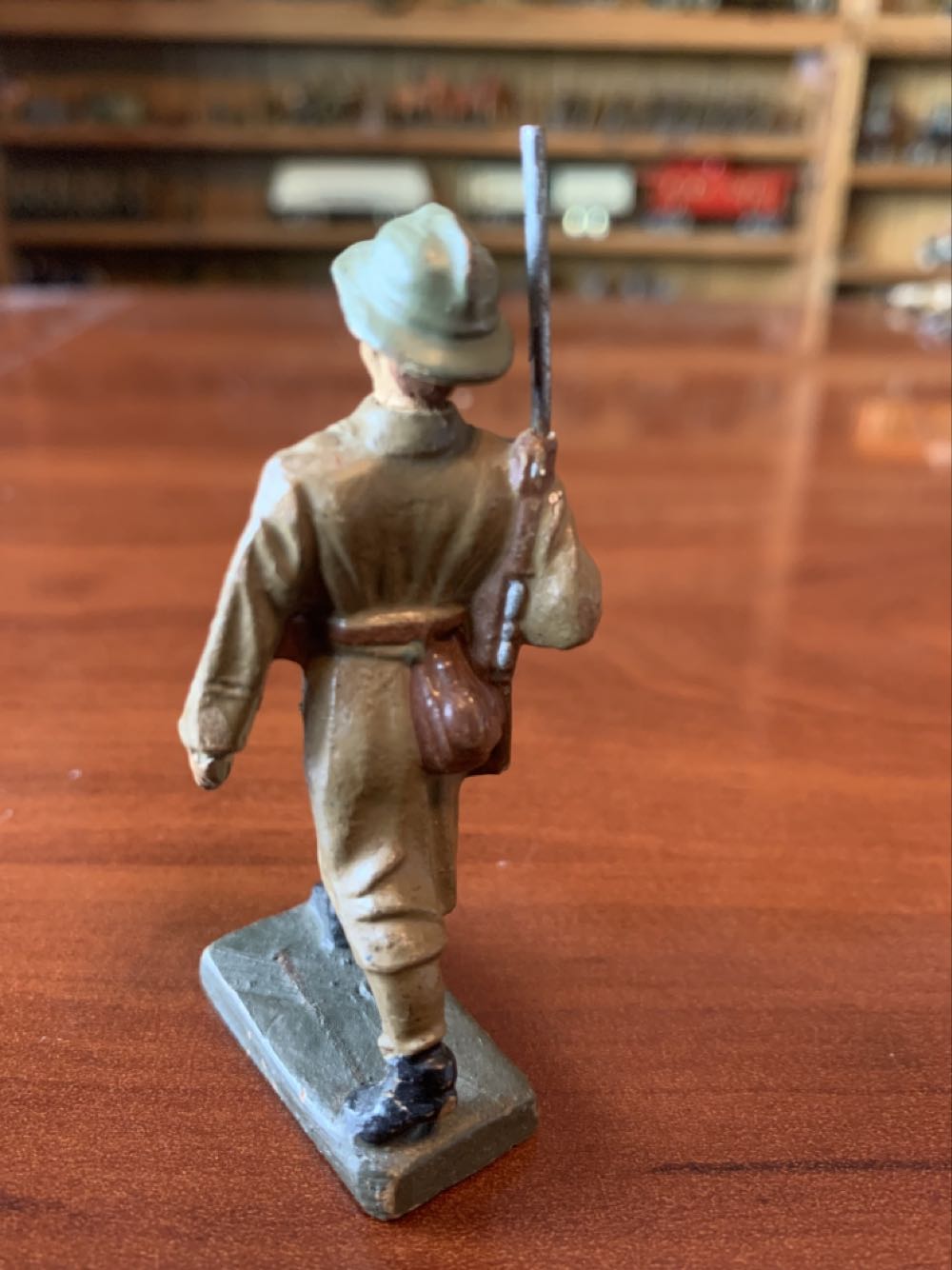 Lineol French Brown Uniform Marching Overcoat - Lineol (French) action figure collectible - Main Image 2