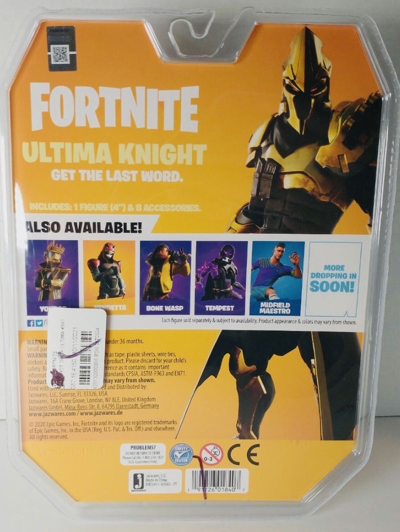 Fortnite: Ultima Knight - Jazwares (Hot Drop) action figure collectible - Main Image 4