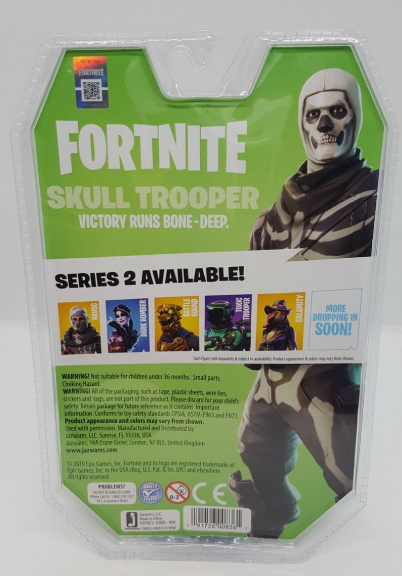 Fortnite: Skull Trooper - Jazwares (Solo Mode) action figure collectible - Main Image 4