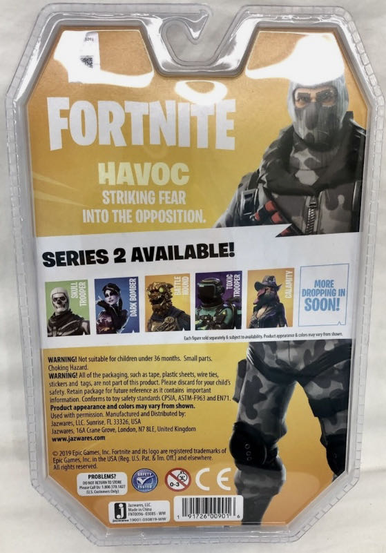 Fortnite: Havoc - Jazwares (Solo Mode) action figure collectible - Main Image 4