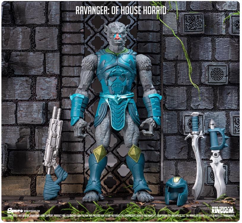 Animal Warriors Of The Kingdom-Primal Series: The Horrid: Ravager - Spero (Animal Warriors Of The Kingdom) action figure collectible [Barcode 850020645244] - Main Image 2