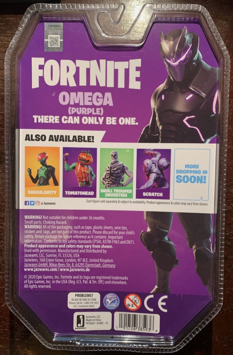Fortnite: Omega (Purple) - Jazwares (Solo Mode) action figure collectible - Main Image 4