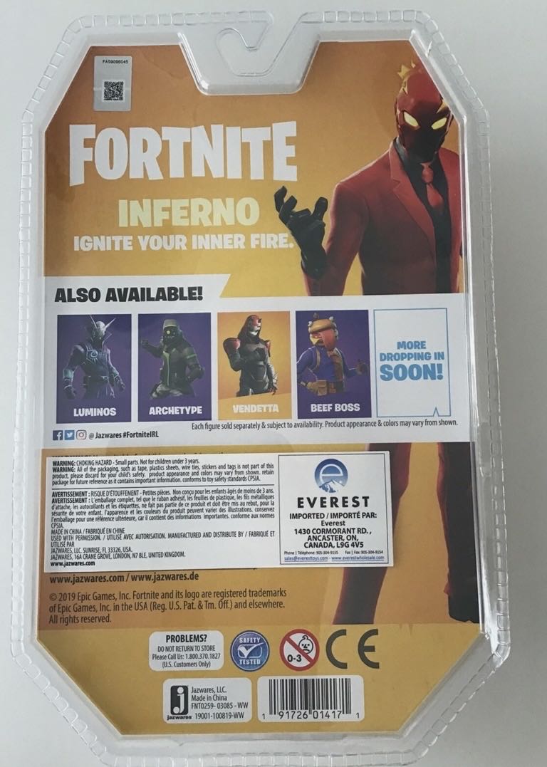 Fortnite: Inferno - Jazwares (Solo Mode) action figure collectible - Main Image 4