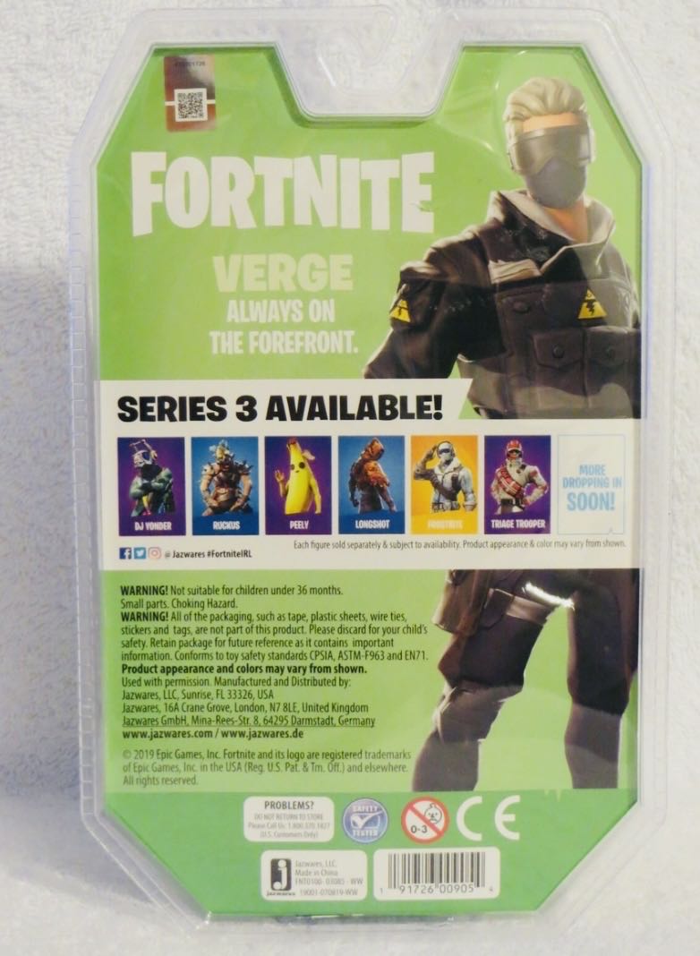 Fortnite: Verge - Jazwares (Solo Mode) action figure collectible - Main Image 4