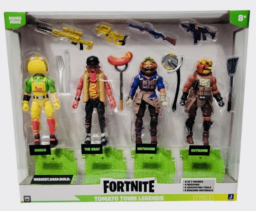 Fortnite: Tomato Head - Jazwares (Solo Mode) action figure collectible - Main Image 3