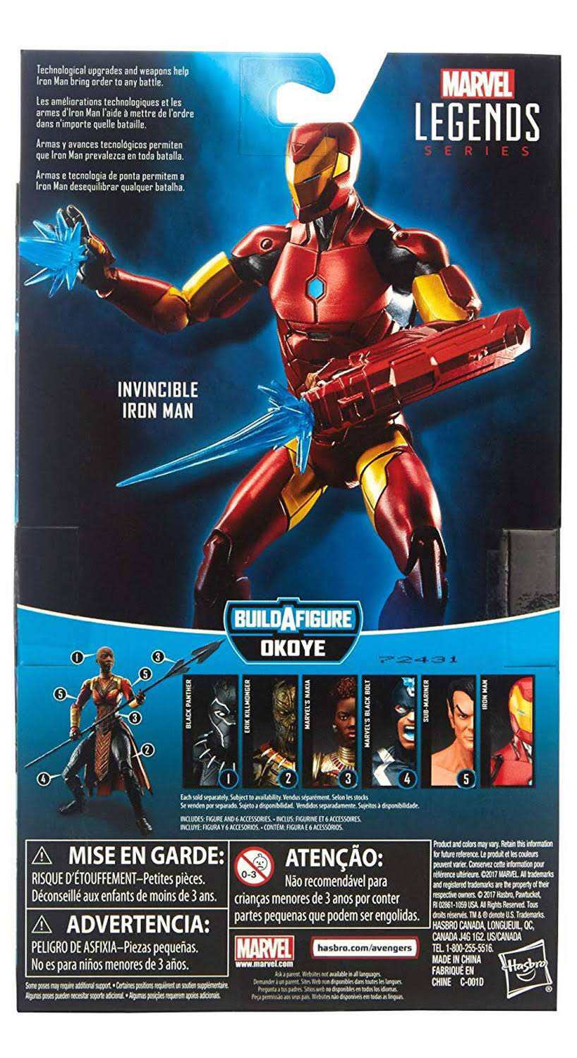 Iron Man - Hasbro - Marvel Legends (The Invincible Iron Man (Comic)) action figure collectible - Main Image 3