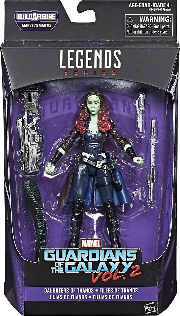 Gamora - Hasbro - Marvel Legends (Marvel’s Guardians Of The Galaxy, Vol 2) action figure collectible - Main Image 2