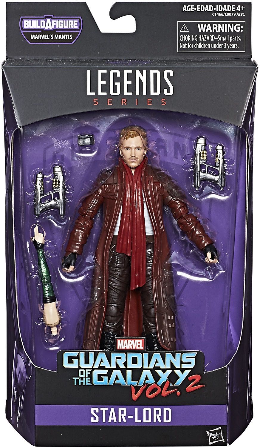 Star-Lord - Hasbro - Marvel Legends (Marvel’s Guardians Of The Galaxy, Vol 2) action figure collectible - Main Image 2